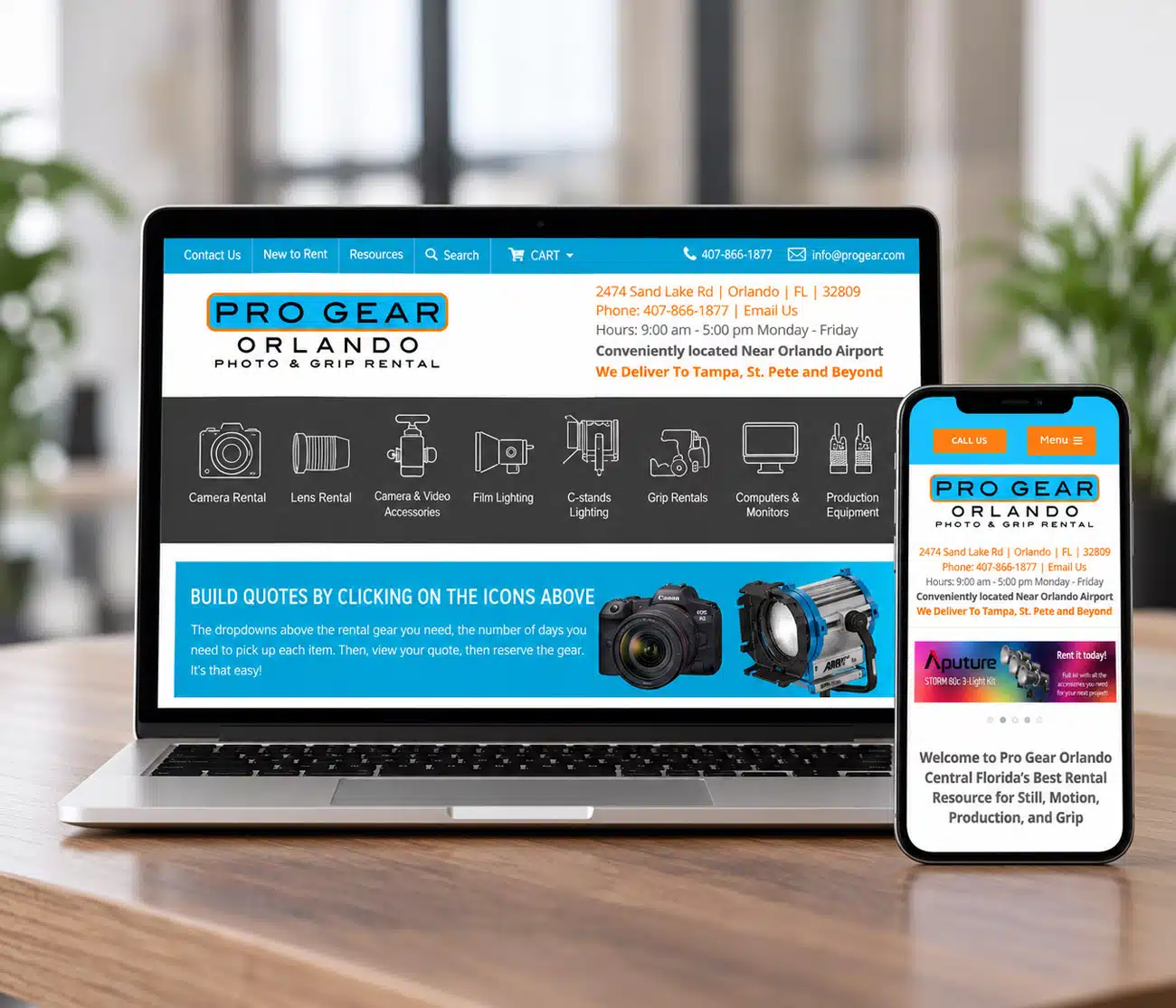 Oso Marketing web development pgo website development